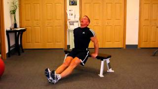 Seated Dips for Triceps amp Toned Tight Massive Arms [upl. by Arivle]