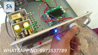 class D amplifier board testing  smd amplifier board  amplifier upgrade to class D amplifier [upl. by Nagam]