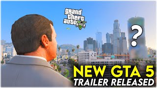 NEW GTA 5 Trailer Released 😱  Realistic Graphics New Gameplay 😍  10 Things You Dont Know [upl. by Meihar3]