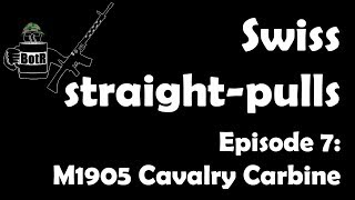 Swiss Straight Pulls 7 SchmidtRubin 1905 Cavalry Carbine [upl. by Chevalier]