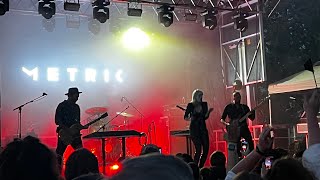 Metric  Black Sheep Live at Peterborough Music Fest [upl. by Luanne]