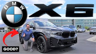 2024 BMW X6 xDrive40i Better Than The X5 [upl. by Garnet]