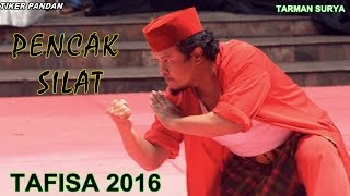 ATRAKSI PEMBUKAAN FESTIVAL SILAT TAFISA 2016  PERFORM BY  TARMAN SURYA [upl. by Nnybor510]