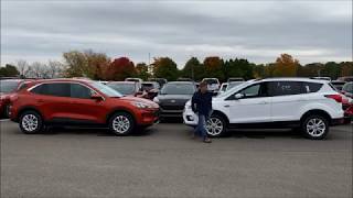 First Look 2020 vs 2019 Ford Escape Comparison [upl. by Hajile]