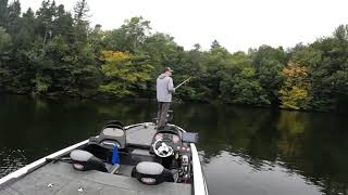 Bass Fishing Adventure Navigating the Wilderness with Now What Bass Boat [upl. by Champagne503]