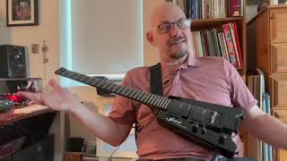 Steinberger GT Pro Guitar Possible Jazz Setups for an affordable travel guitar [upl. by Koah]