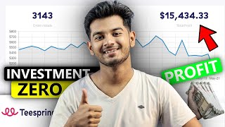 Teespring Se Paise Kaise Kamaye  Teespring Print on Demand  Online Job [upl. by Carbo776]