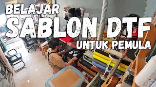 7 Langkah Tutorial Cara Sablon DTF untuk Pemula [upl. by Cesar622]