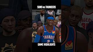 OKLAHOMA CITY THUNDER vs PHOENIX SUNS l nba2k24 [upl. by Anoif511]