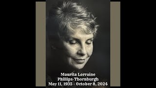 Bunny Thornburgh Celebration of Life Live Stream [upl. by Dermot]