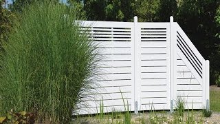 add height extension to white vinyl fences [upl. by Ruthi477]