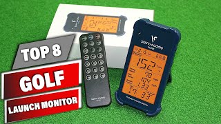 Best Golf Launch Monitor In 2024  Top 8 New Golf Launch Monitors Review [upl. by Alilak]