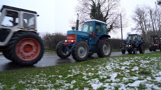 Thame Tractor Run 2022 viewed from Tetsworth [upl. by Morten432]