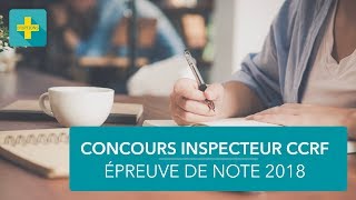 Annale corrigée de note de synthèse inspecteur CCRF [upl. by Simonne]