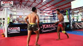 Muay Thai Saenchai vs Singdam at the new YOKKAO Training Center in Bangkok yokkaoboxing [upl. by Llechtim]