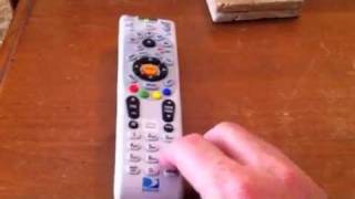 DIY How To Program Older DirecTV Remote For Your Audio Receiver [upl. by Ahcsrop844]