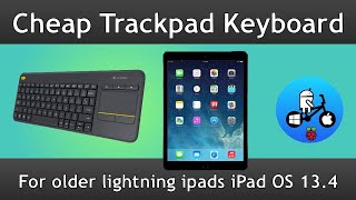 Trackpad keyboard for older iPads running iPad OS 134 [upl. by Ubald]