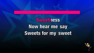 Sweets For My Sweet  CJ Lewis KARAOKE [upl. by Naahs]