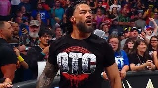 Full Segment of Roman Reigns Smackdown Return Tulsa Oklahoma 8924 wwe romanreigns smackdown [upl. by Nylloc911]