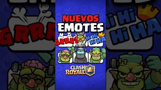 Nuevos EMOTES EXCLUSIVOS de clashroyale [upl. by Schroer]