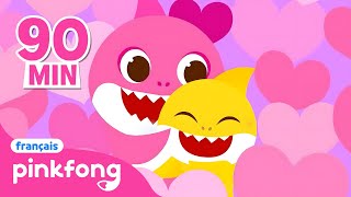 Bonne Fête Maman❤️  Comptines  Jour de la mère  Pinkfong Baby Shark Chansons pour Enfants [upl. by Emiatej]