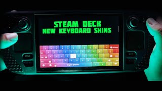 Steam Deck  How to Add New Keyboard Skins [upl. by Thain]