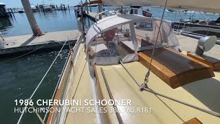 1986 Cherubini Schooner [upl. by Ainaled]