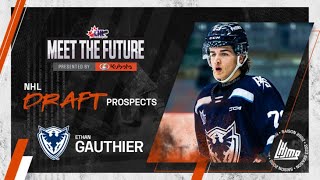 2023 NHL Draft  Under the Microscope Ethan Gauthier [upl. by Gonyea]