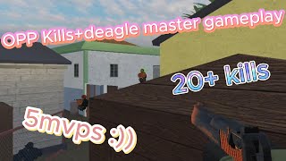 Counter Blox Gameplay 20kills DEAGLE MASTER [upl. by Hazlett]