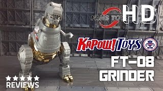 FansToys FT08 Grinder Third Party Transformers Masterpiece Grimlock [upl. by So]