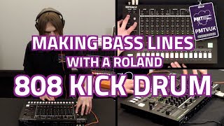 How To Use A TR808 Kick Drum To Create A Bass Line  Beat Making With The Roland TR8S [upl. by Bena]