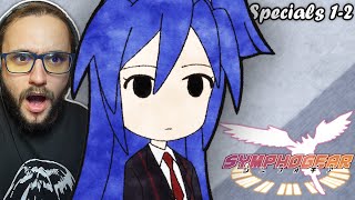 These are HILARIOUS  Symphogear G Specials Episode 1  2 REACTION [upl. by Adohr456]