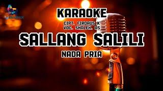 SALLANG SALILI Versi Slow  KARAOKE MANDAR  NADA PRIA [upl. by Tiram]