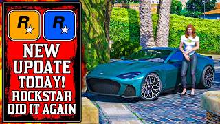 Rockstar Does It Again The NEW GTA Online UPDATE Today New GTA5 Update [upl. by Htebazileyram9]