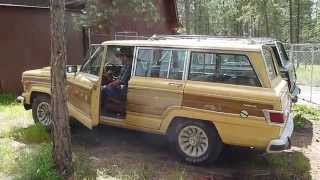 1981 Jeep Wagoneer Limited Pre TuneUp [upl. by Assennej]