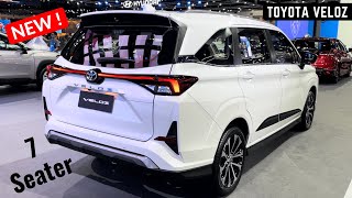 2024 Toyota Veloz 7Seater Premium MPV  Better Than Citroen C3 Aircross Maruti XL6 Ertiga  Veloz [upl. by Heurlin]