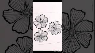 Flower Zentangle Art 🌺 How to Draw Zentangle Mandala Art Flower doodleart flowers drawing [upl. by Inahpit]