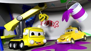 The Playhouse with the Baby Cars in Car City   Cartoon for kids [upl. by Grindle332]