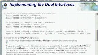 Creating a COM Dual Interface Client using Visual C [upl. by Vernier940]