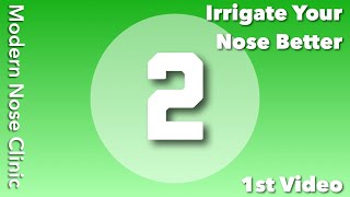 Irrigate Your Nose Better [upl. by Atinuahs]