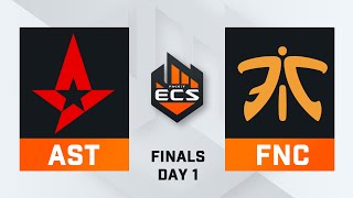 Astralis vs Fnatic  Map 2  Inferno ECS Season 8 Finals  DAY1 [upl. by Thgiwd]