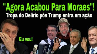 MORAES AMEAÇADO ALGO GRAVE OCORRE COM OS EXTREMISTAS DE BOLSONARO GONET PARLAMENTARES NA PRESSÃO [upl. by Babcock292]