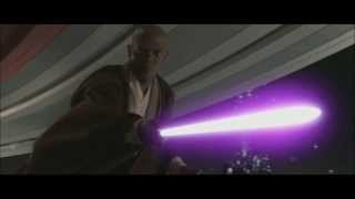 Mace Windu vs Palpatine Dubbing PL [upl. by Azeria]