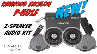 NEW Kenwood Excelon PHD1F Plug n Play Front Fairing Speaker  Amp Kit for 2014up Harley Davidson® [upl. by Aloysius]