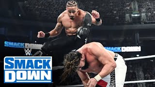 Carmelo Hayes overcomes Andrade in thriller SmackDown highlights Aug 30 2024 [upl. by Merl]