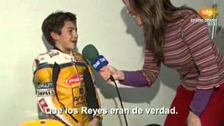 Interview Marc Marquez young 10 years old with ENG SUB [upl. by Rodrich]