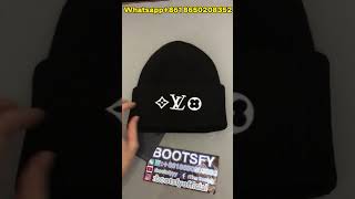 Louis Vuitton Headline Beanie Black Review from BOOTSFY tshirt shirt hat lv louisvuitton cap [upl. by Fina]