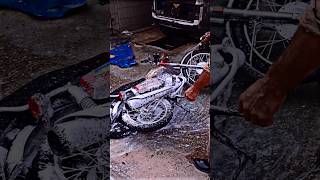 Honda 125 2025 Model Wash Part 1 shorts youtubeshorts [upl. by Annayhs]