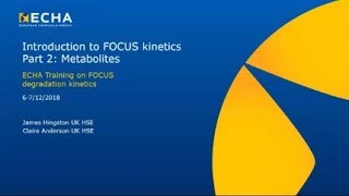 Biocides training on degradation kinetics – part 2 [upl. by Lunna]