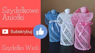 Szydełko Wioli  mój autorski wzór aniołka 👼angelcrochet [upl. by Aivatnohs]